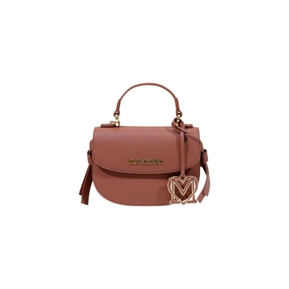 Love Moschino Brown Polyethylene Women's Handbag